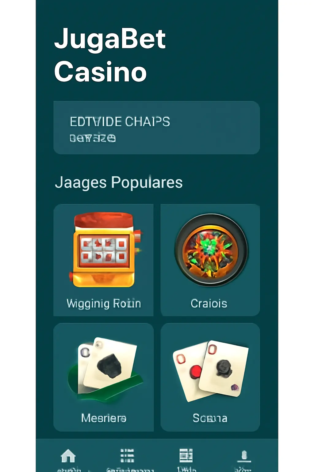 JugaBet Casino screen 1